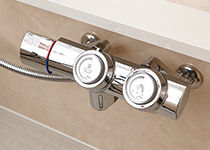 Brillia 上野松が谷　Bath Room　浴室　コンパクトプッシュ水栓