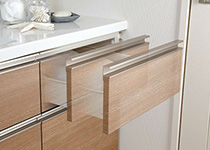 Brillia 上野松が谷　Powder Room　洗面　ソフトクローズ