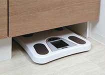 Brillia 上野松が谷　Powder Room　洗面　ヘルスメータースペース