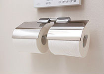 Brillia 上野松が谷　Toilet　トイレ　2連ペーパーホルダー