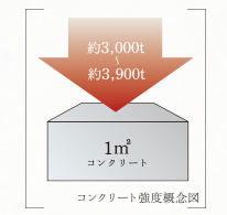 Brillia 早稲田諏訪通り コンクリート強度