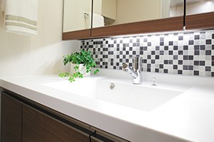 Brillia 早稲田諏訪通り Sanitary 水まわり カウンター一体型ボウル