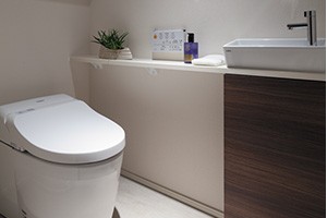 Brillia 早稲田諏訪通り Sanitary 水まわり 節水トイレ/手洗いカウンター