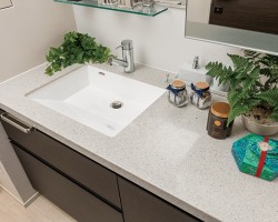 Brillia 山手動坂グランスイート　Dressing Room　洗面室　偏心ボウル