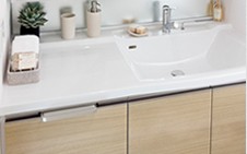 Brillia 東小金井 Powder Room 洗面 偏芯ボウル