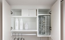 Brillia 東小金井 Powder Room 洗面 洗濯機上吊戸