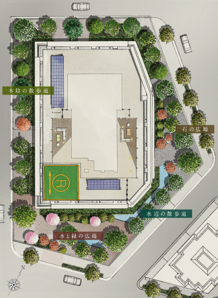 Brillia THE TOWER TOKYO YAESU AVENUE　風光明媚な風景を未来へと継承する