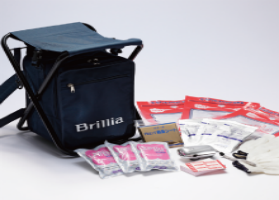Brillia THE TOWER TOKYO YAESU AVENUE　たすけあう<避難・共助対策>　Brilliaオリジナル防災リュック