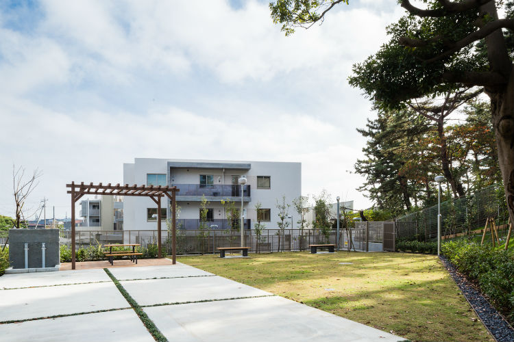 Brillia 湘南本鵠沼 敷地内の共用施設 コミュニティパーク