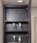 Brillia 鷺沼　Sanitary Room　浴室・洗面・トイレ　鏡裏収納