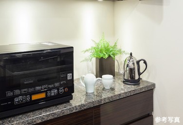 Brillia THE RESIDENCE TOKYO YAESU AVENUE　Kitchen　キッチン　天然御影石天板カップボード