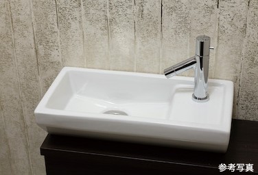 Brillia THE RESIDENCE TOKYO YAESU AVENUE　Powder Room 　洗面室・トイレ　独立型手洗い水栓