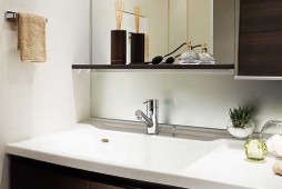 Brillia 仙川 The Residence　Sanitary　水周り　偏心ボウル洗面台