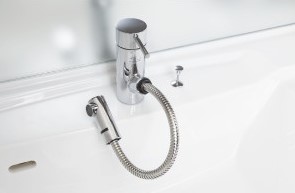 Brillia 小金井桜町　Powder Room　洗面室　シングルレバー混合水栓