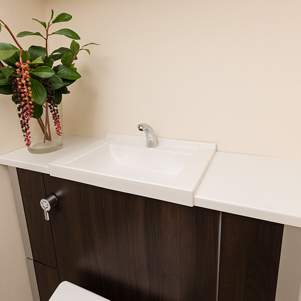 Brillia Tower 上野池之端　Toilet　トイレ　トイレ手洗い器