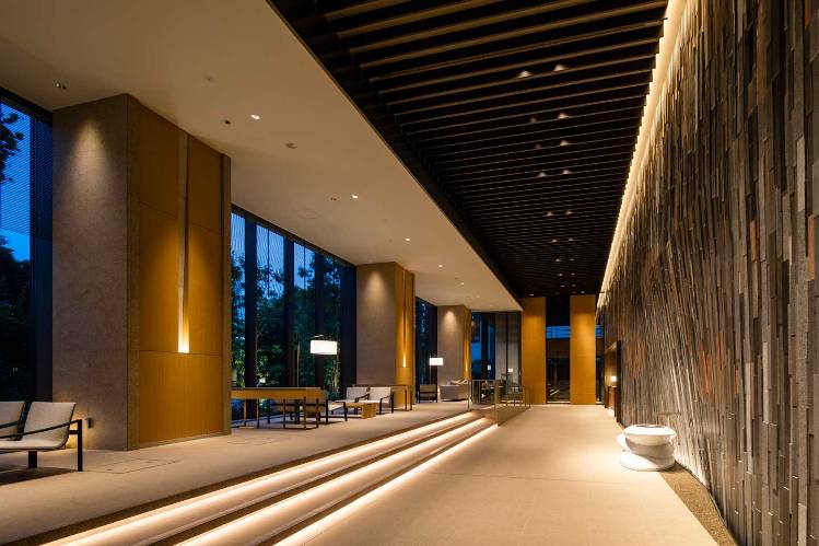 Brillia Tower 上野池之端　エントランスラウンジ