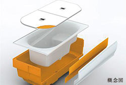 Brillia 上野 The Residence　魔法びん浴槽