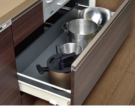 Brillia 品川戸越 耀邸　Kitchen　キッチン　コンロキャビネット