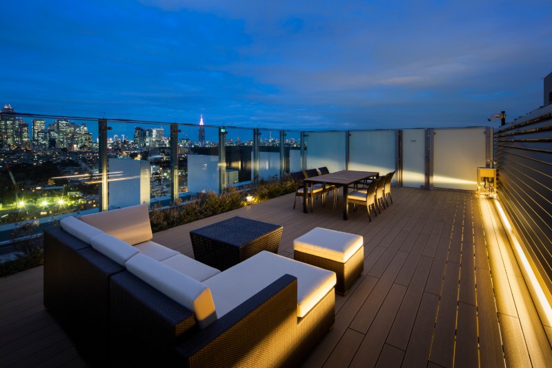 Brillia Tower 代々木公園 CLASSY　Public area　共用施設　プライベートテラス