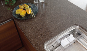 Brillia Tower 横浜東神奈川　Kitchen　キッチン　フィオレストーンキッチン天板