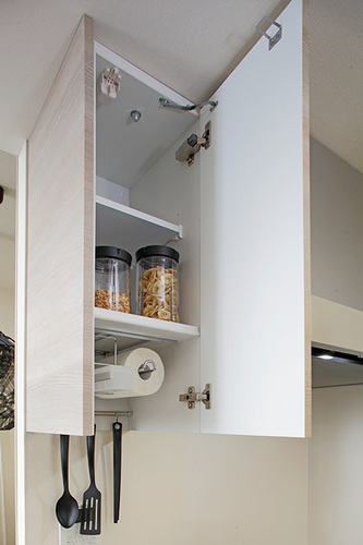 Brillia 鷺沼一丁目　Storage　収納　キッチン吊戸棚