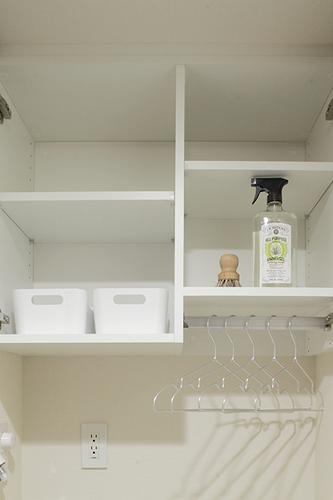 Brillia 鷺沼一丁目　Storage　収納　洗濯機上部吊戸棚