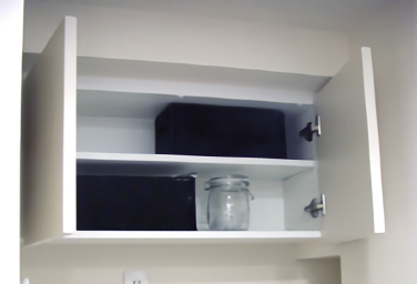 Brillia 東中野ステーションフロント　Powder Room　洗面・トイレ　洗濯棚上戸棚