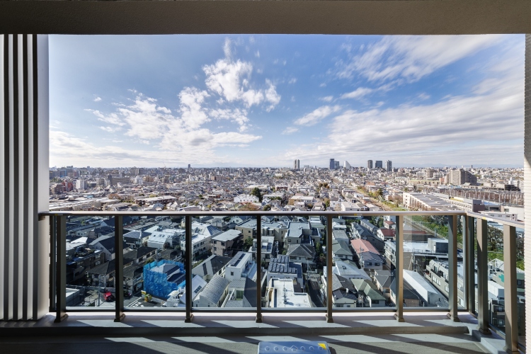 Brillia 東中野ステーションフロント　開放感と眺望