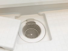 Brillia 大山 Park Front　Bath Room&Powder Room　浴室・洗面　くるりんポイ排水口