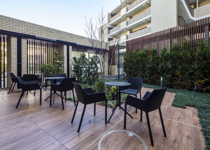 Brillia 大山 Park Front　ランドスケープ　プライベート・コートヤード