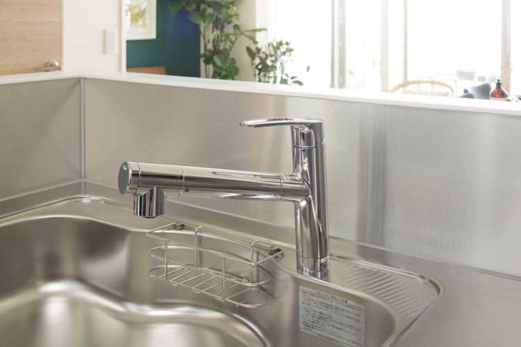 Brillia 湘南辻堂海浜公園　Kitchen　キッチン　浄水器一体型シャワー水栓