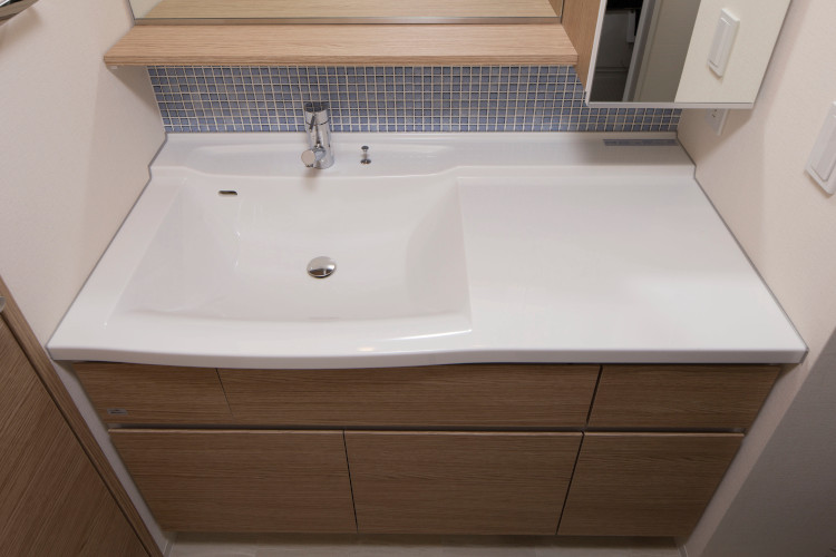 Brillia 湘南辻堂海浜公園　Powder Room　洗面・トイレ　偏芯ボウル