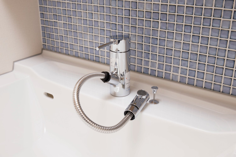 Brillia 湘南辻堂海浜公園　Powder Room　洗面・トイレ　節湯混合水栓