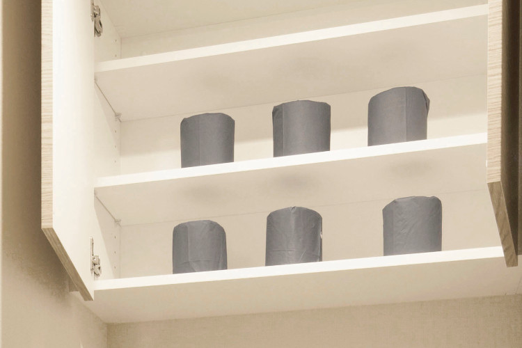 Brillia 湘南辻堂海浜公園　Powder Room　洗面・トイレ　吊戸棚・キャビネット収納