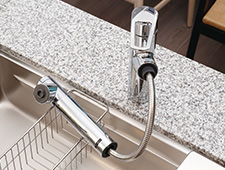 Brillia 品川キャナルサイド　Kitchen　キッチン　浄水器一体型混合水栓