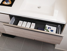 Brillia 品川キャナルサイド　Sanitary　水周り　ボウル前引出し収納