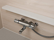 Brillia 一之江　Powder Room　浴室・洗面・トイレ　とるピカスリムカウンター