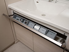 Brillia 一之江　Powder Room　浴室・洗面・トイレ　洗面ボウルスイングポケット