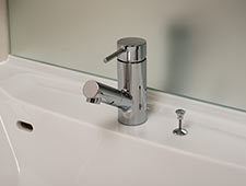 Brillia 一之江　Powder Room　浴室・洗面・トイレ　シングルレバー混合水栓