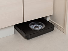 Brillia 一之江　Powder Room　浴室・洗面・トイレ　体重計スペース