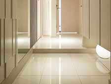 Brillia 一之江　Amenity　アメニティ　玄関床タイル仕上