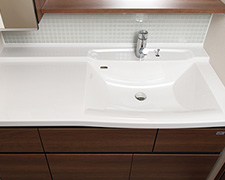 Brillia 向ヶ丘遊園　Sanitary　水周り　ボウル一体型カウンター
