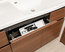 Brillia 向ヶ丘遊園　Sanitary　水周り　洗面ボウル下スイングポケット