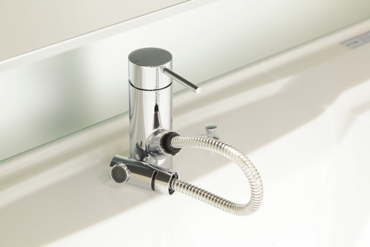 Brillia 久が原　Powder Room　洗面・トイレ　シングルレバー混合水栓