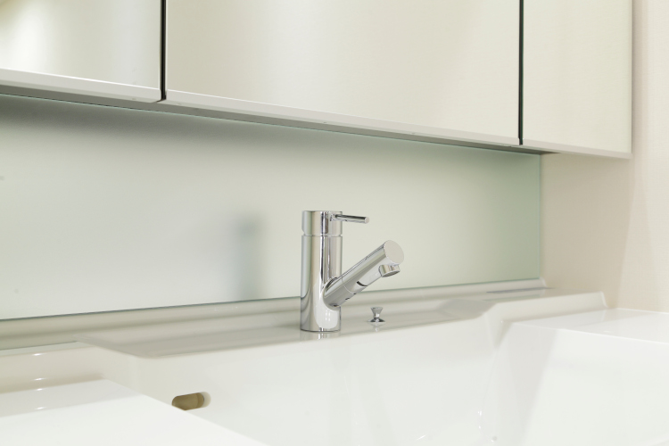 Brillia 久が原　Powder Room　洗面・トイレ　フロストミラー