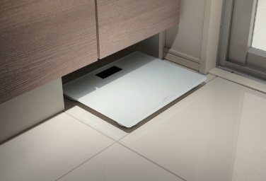 Brillia 秋葉原　Powder Room　洗面・トイレ　ヘルスメータースペース