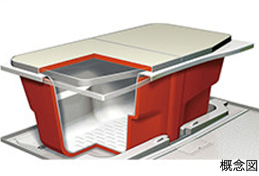 Brillia 秋葉原　Bathroom　浴室　保温浴槽