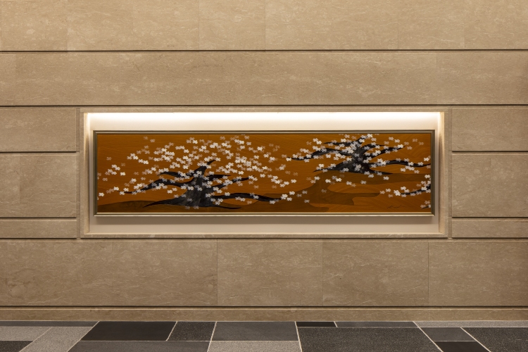 Brillia 一番町　エントランスホール [ 桜 ]