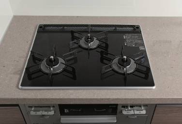 Brillia 浦和仲町　Kitchen　キッチン　グリル付ガスコンロ