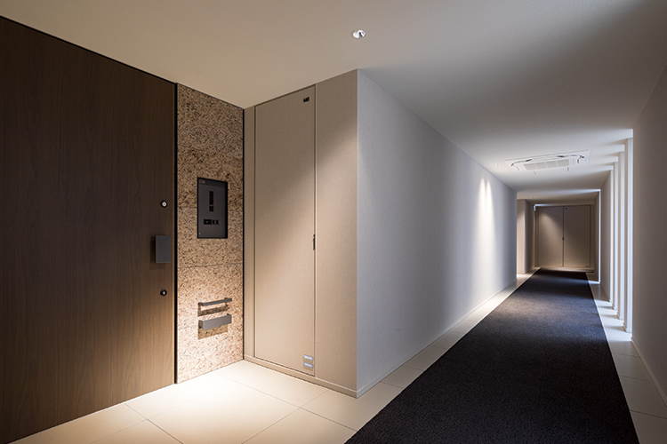 Brillia 高輪 REFIR　内廊下設計